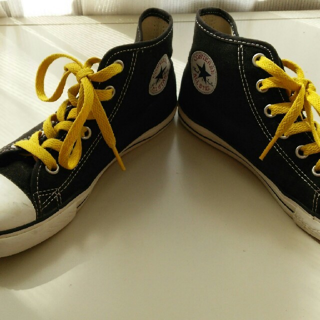 CONVERSE(コンバース)のconverse ALLSTAR スニーカー♪（ブラック） キッズ/ベビー/マタニティのベビー靴/シューズ(~14cm)(スニーカー)の商品写真