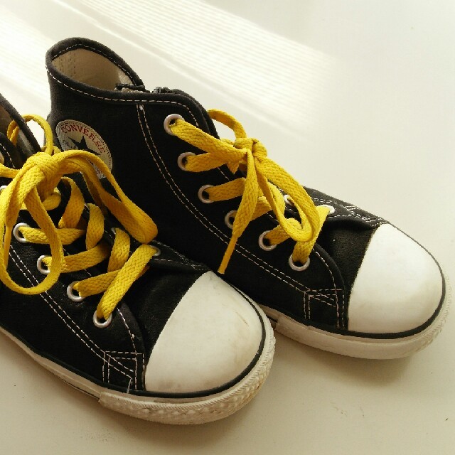 CONVERSE(コンバース)のconverse ALLSTAR スニーカー♪（ブラック） キッズ/ベビー/マタニティのベビー靴/シューズ(~14cm)(スニーカー)の商品写真