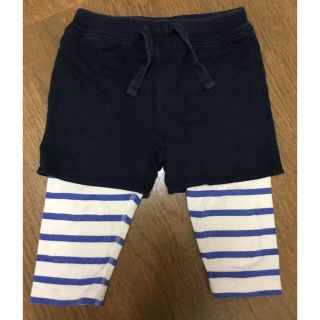 ベビーギャップ(babyGAP)のベビーギャップ  重ね着風パンツ 90 動き易い(パンツ/スパッツ)