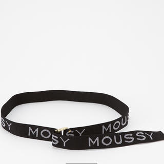 マウジー(moussy)のMOUSSY今期最新作ロゴベルト☆新品(ベルト)
