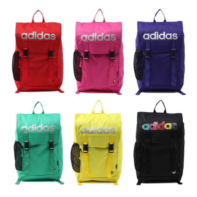 adidas(アディダス)の新品☆ももクロadidasリュック第二弾☆イエロー☆黄色☆しおりん エンタメ/ホビーのタレントグッズ(アイドルグッズ)の商品写真