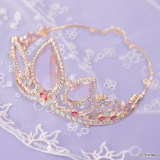 未使用シークレットハニーオーロラ姫コート ティアラ ディズニーコレクション