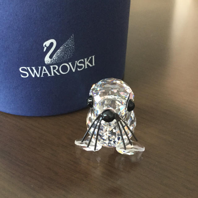 SWAROVSKI - スワロフスキー 置物 アザラシの通販 by きゅう's SWAROVSKI - スワロフスキー 置物 アザラシの通販 by きゅう's