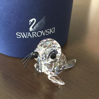 スワロフスキー(SWAROVSKI)のスワロフスキー 置物 アザラシ(置物)