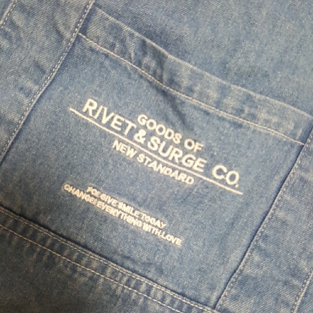 rivet & surge(リベットアンドサージ)のRIVET&SURGEのデニムバッグ💓 レディースのバッグ(ショルダーバッグ)の商品写真