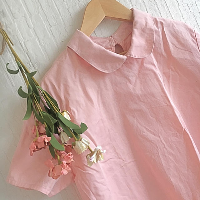 American Apparel(アメリカンアパレル)のアメアパ♡ピンクシャツ レディースのトップス(Tシャツ(半袖/袖なし))の商品写真