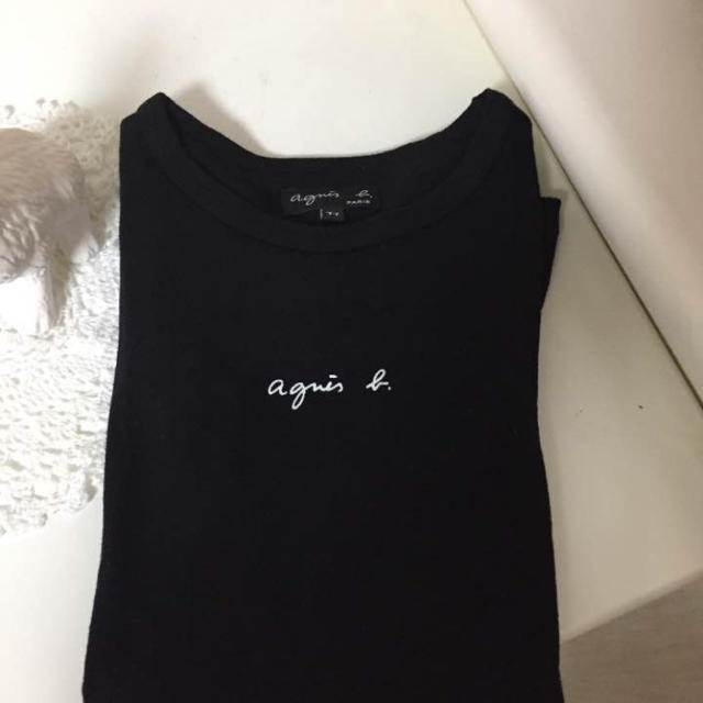 agnes b.(アニエスベー)のアニエスベー チビロゴT レディースのトップス(Tシャツ(長袖/七分))の商品写真