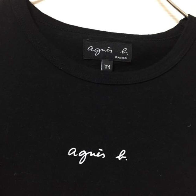 agnes b.(アニエスベー)のアニエスベー チビロゴT レディースのトップス(Tシャツ(長袖/七分))の商品写真