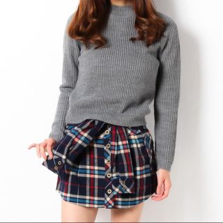 セシルマクビー(CECIL McBEE)のCECIL Mc BEE☆新品♡腰巻チェックシャツショーパン♡(ショートパンツ)