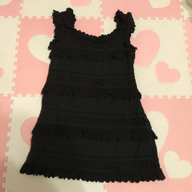 SweetRoom(スイートルーム)のスイートルームワンピース週末までお値下げ キッズ/ベビー/マタニティのキッズ服女の子用(90cm~)(ワンピース)の商品写真