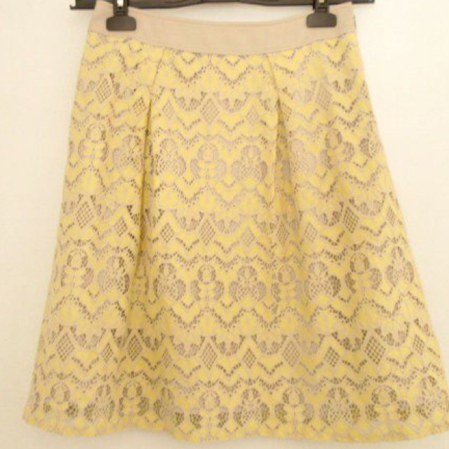 SunaUna(スーナウーナ)のスーナウーナ レース スカート レディースのスカート(ひざ丈スカート)の商品写真