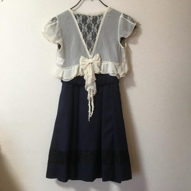 anySiS(エニィスィス)の【値下！ボレロ付き】結婚式ワンピース anySiS レディースのフォーマル/ドレス(ミディアムドレス)の商品写真