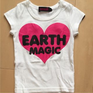 アースマジック(EARTHMAGIC)の専用！美品！アースマジック☆シンプルハートデザインＴシャツ(Tシャツ/カットソー)