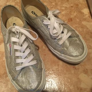 スペルガ(SUPERGA)のスペルガ  シルバー スニーカー(スニーカー)