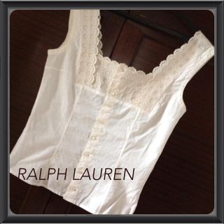 ラルフローレン(Ralph Lauren)の美品ラルフローレン(シャツ/ブラウス(半袖/袖なし))