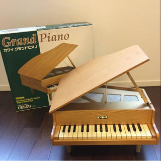 KAWAI カワイ ミニグランドピアノ 木目調(楽器のおもちゃ)