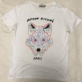 メゾンキツネ(MAISON KITSUNE')のメゾンキツネ☺︎人気Tシャツ 訳あり(Tシャツ(半袖/袖なし))