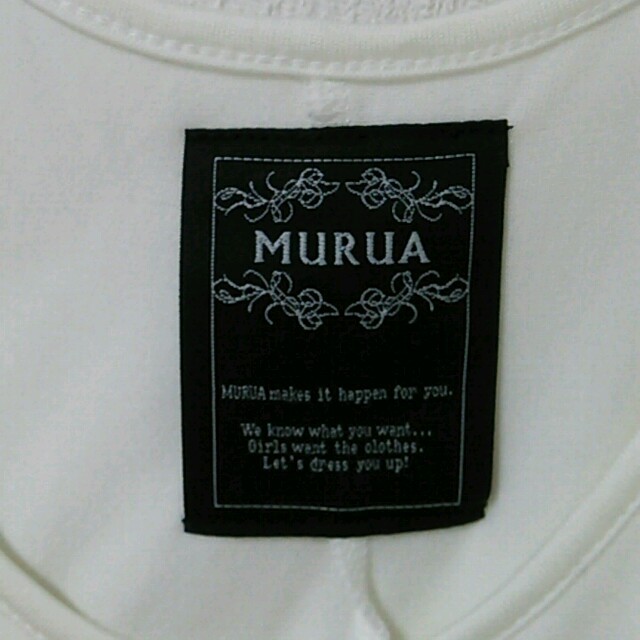 MURUA(ムルーア)のMURUA タンクトップ レディースのトップス(タンクトップ)の商品写真