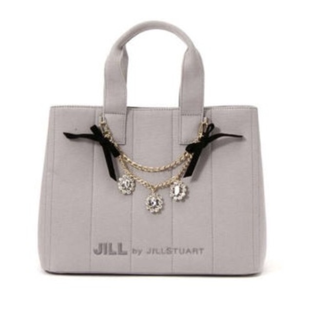 JILL by JILLSTUART - ジルバイジルスチュアート❤️ジュエルリボン トートバッグ