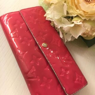 ルイヴィトン(LOUIS VUITTON)のルイヴィトン ヴェルニ 長財布 送料込★(財布)