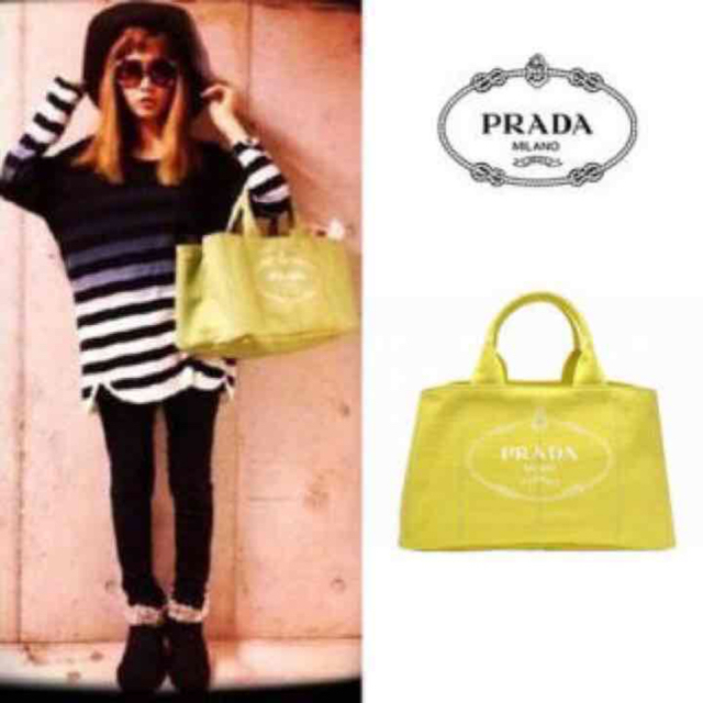 PRADA カナパ トート L