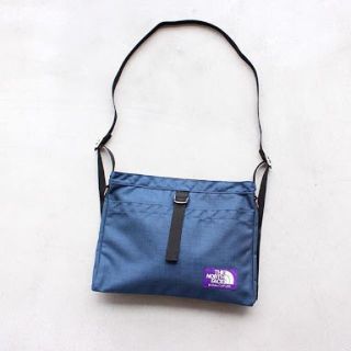 ザノースフェイス(THE NORTH FACE)のTHE NORTH FACE PURPLE LABEL  サコッシュ ネイビー(ショルダーバッグ)