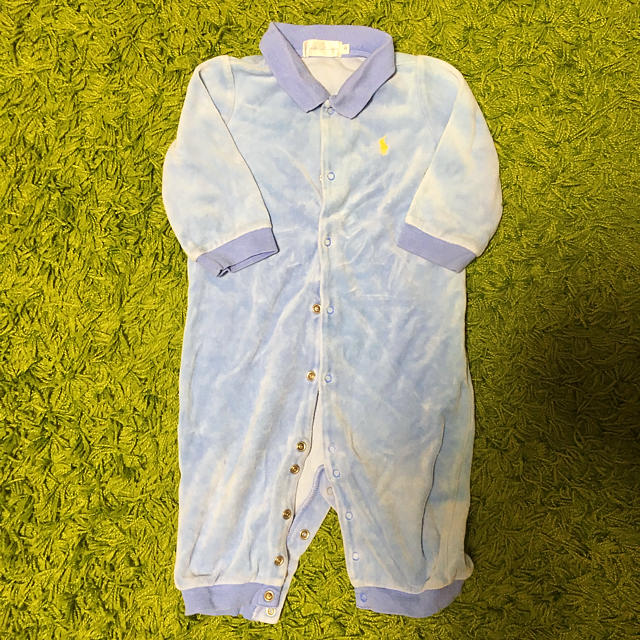 Ralph Lauren(ラルフローレン)の値下げ☆ラルフローレン 70 カバーオール キッズ/ベビー/マタニティのベビー服(~85cm)(カバーオール)の商品写真