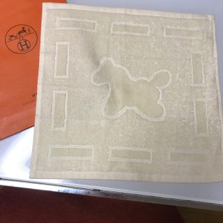 エルメス(Hermes)のHERMES ベビータオル オフホワイト(タオル/バス用品)