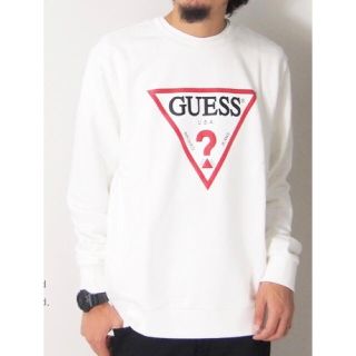 ゲス(GUESS)の新品未使用 GUESS ゲス スウェット トレーナー ロゴ 長袖 定番 アメカジ(スウェット)