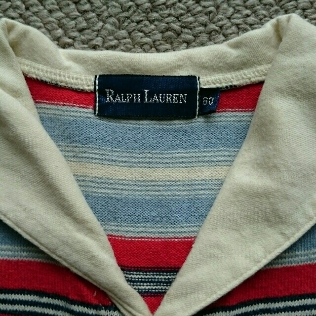 Ralph Lauren(ラルフローレン)のラルフローレン☆ロンパース☆カバーオール☆80㎝ キッズ/ベビー/マタニティのベビー服(~85cm)(カバーオール)の商品写真