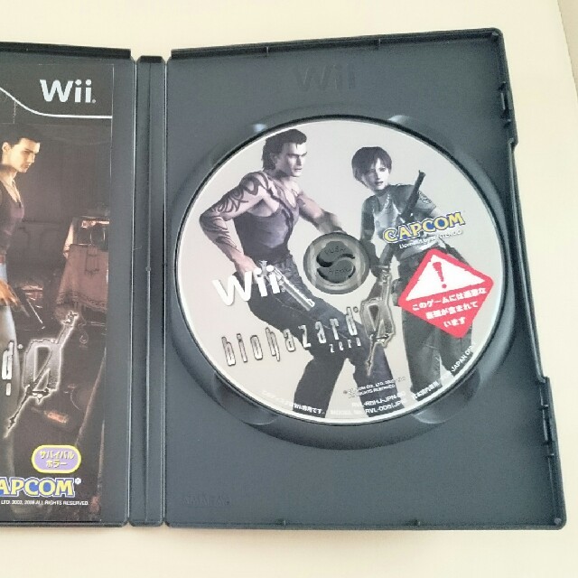 Wii(ウィー)の中古美品■wii ソフト バイオハザード０ エンタメ/ホビーのゲームソフト/ゲーム機本体(家庭用ゲームソフト)の商品写真