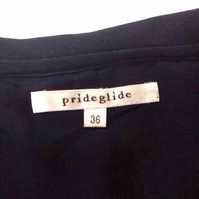 prideglide(プライドグライド)の最終値下♡ シフォンブラウス♡ レディースのトップス(シャツ/ブラウス(半袖/袖なし))の商品写真