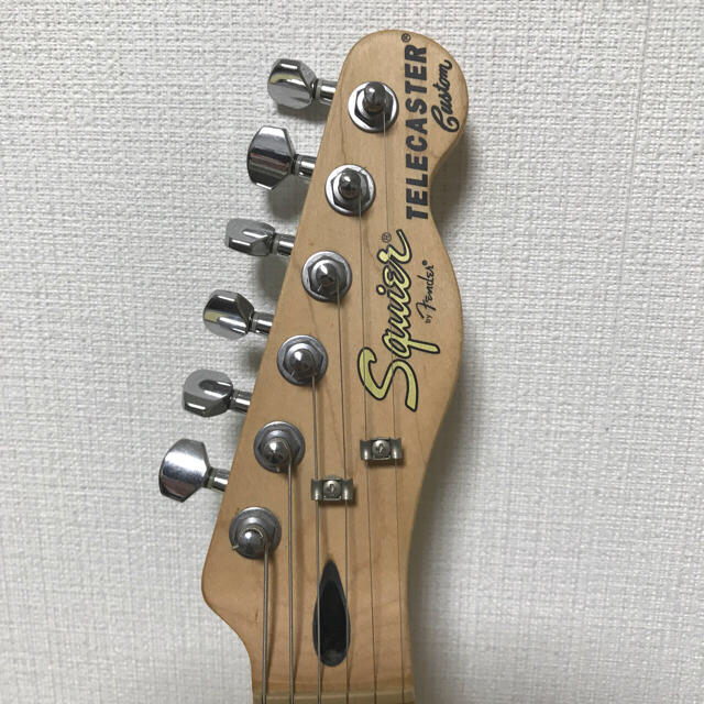 Fender(フェンダー)の値下げ！スクワイア ギター ケース付き テレキャス カスタム byfender 楽器のギター(エレキギター)の商品写真