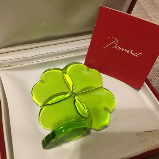 Baccarat - ☆専用☆バカラ☆クローバー☆新品未使用☆の通販 by Baccarat - ☆専用☆バカラ☆クローバー☆新品未使用☆の通販 by