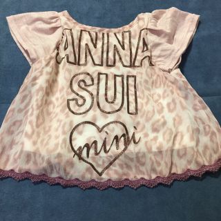 アナスイミニ(ANNA SUI mini)のアナスイミニ シフォン トップス 80(シャツ/カットソー)