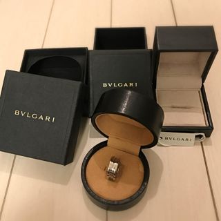 ブルガリ(BVLGARI)のぱせ様専用 ブルガリ ビーゼロワン リング 18K WG #52 12号(リング(指輪))