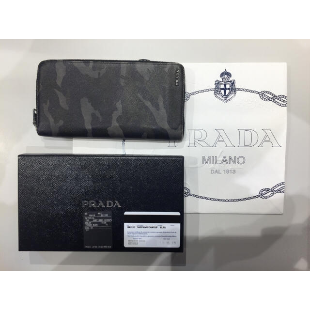 PRADA(プラダ)の【値下げ】プラダ長財布 メンズのファッション小物(長財布)の商品写真