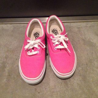 ヴァンズ(VANS)のvans♥︎ピンク(スニーカー)