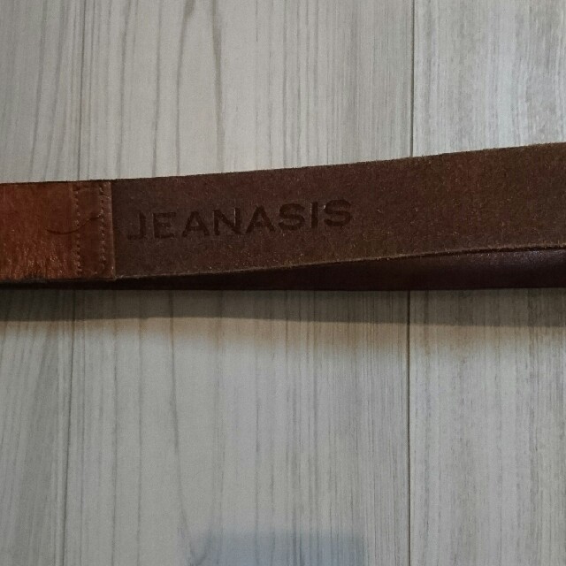 JEANASIS(ジーナシス)のJEANASIS☆レザーベルト レディースのファッション小物(ベルト)の商品写真