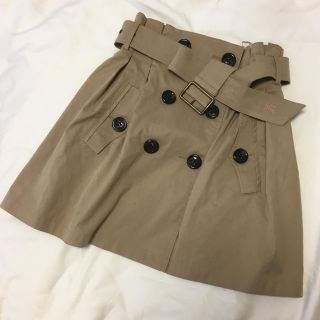 バーバリーブルーレーベル(BURBERRY BLUE LABEL)のはるりあ様専用 バーバリーブルーレーベル トレンチスカート 美品(ミニスカート)