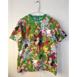 ディズニー(Disney)のディズニー 総柄Tシャツ(ピーターパン)(Tシャツ(半袖/袖なし))