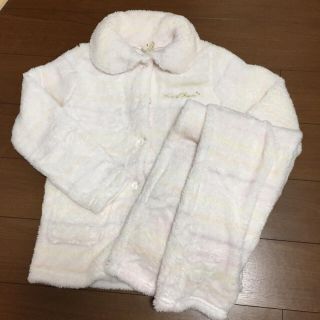 ［美品］suiteofrooms モコモコルームウェア ピンク(ルームウェア)