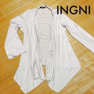 イング(INGNI)のNoal様専用イング★ロングカーディガン ジレ 薄手(カーディガン)