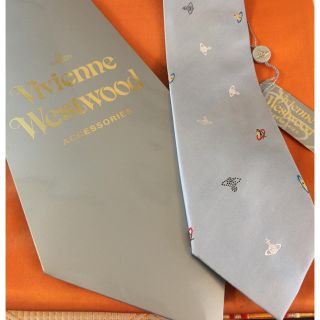 ヴィヴィアンウエストウッド(Vivienne Westwood)の💖新品未使用💖ヴィヴィアンウエストウッド💖シルクネクタイ💖(ネクタイ)