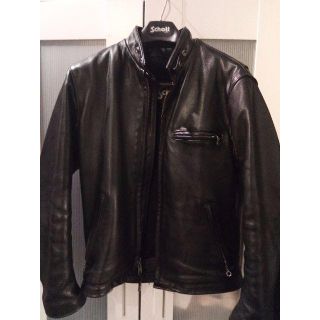 ショット(schott)のSchott ショット 641 シングルライダース【6061】 美品(レザージャケット)