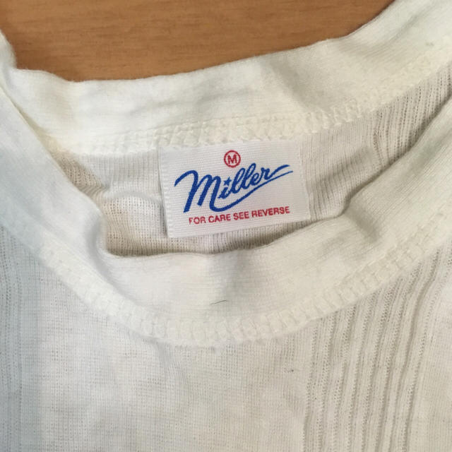 MILLER(ミラー)のしゅうクリーム様専用★Miller(ミラー)タンクトップ サイズ:M メンズのトップス(タンクトップ)の商品写真