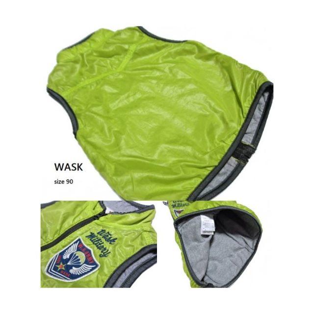 WASK(ワスク)の■WASK/ワスク■ 90cm　裏地カットソー素材ベスト キッズ/ベビー/マタニティのキッズ服男の子用(90cm~)(ジャケット/上着)の商品写真