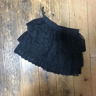 ザラキッズ(ZARA KIDS)のZARA スカート 黒 118(スカート)