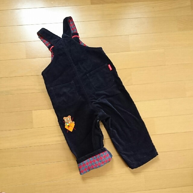 mikihouse(ミキハウス)のミキハウス オーバーオール キッズ/ベビー/マタニティのキッズ服男の子用(90cm~)(その他)の商品写真