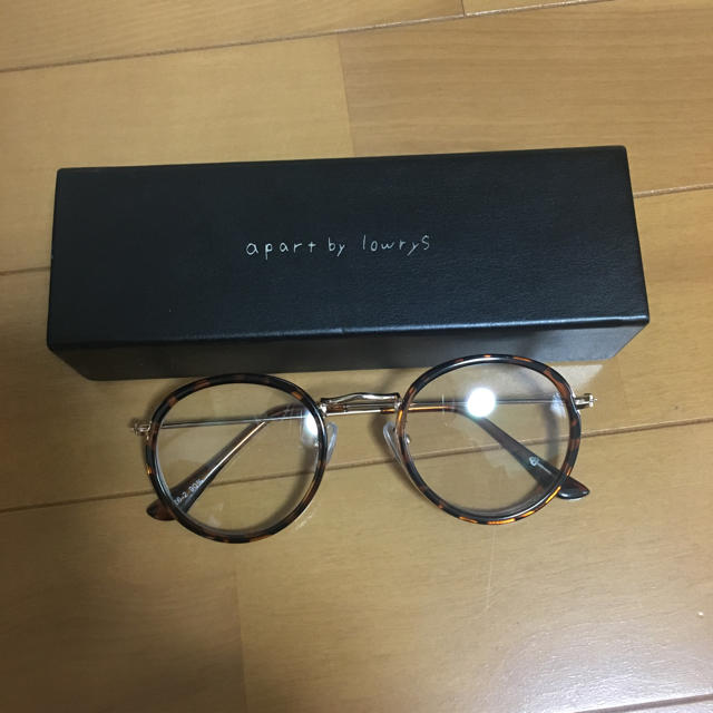 apart by lowrys(アパートバイローリーズ)の伊達メガネ レディースのファッション小物(サングラス/メガネ)の商品写真